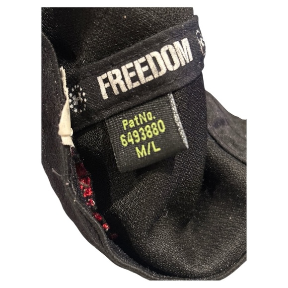 Under Armour Black Hat with Red and Blue Logo - Picture 6 of 7